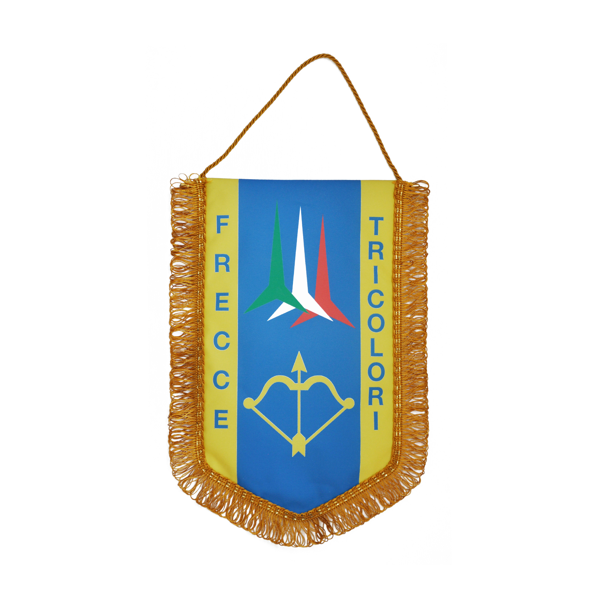 GAGLIARDETTO PENTAGONALE 28x20 CM FRECCE TRICOLORI