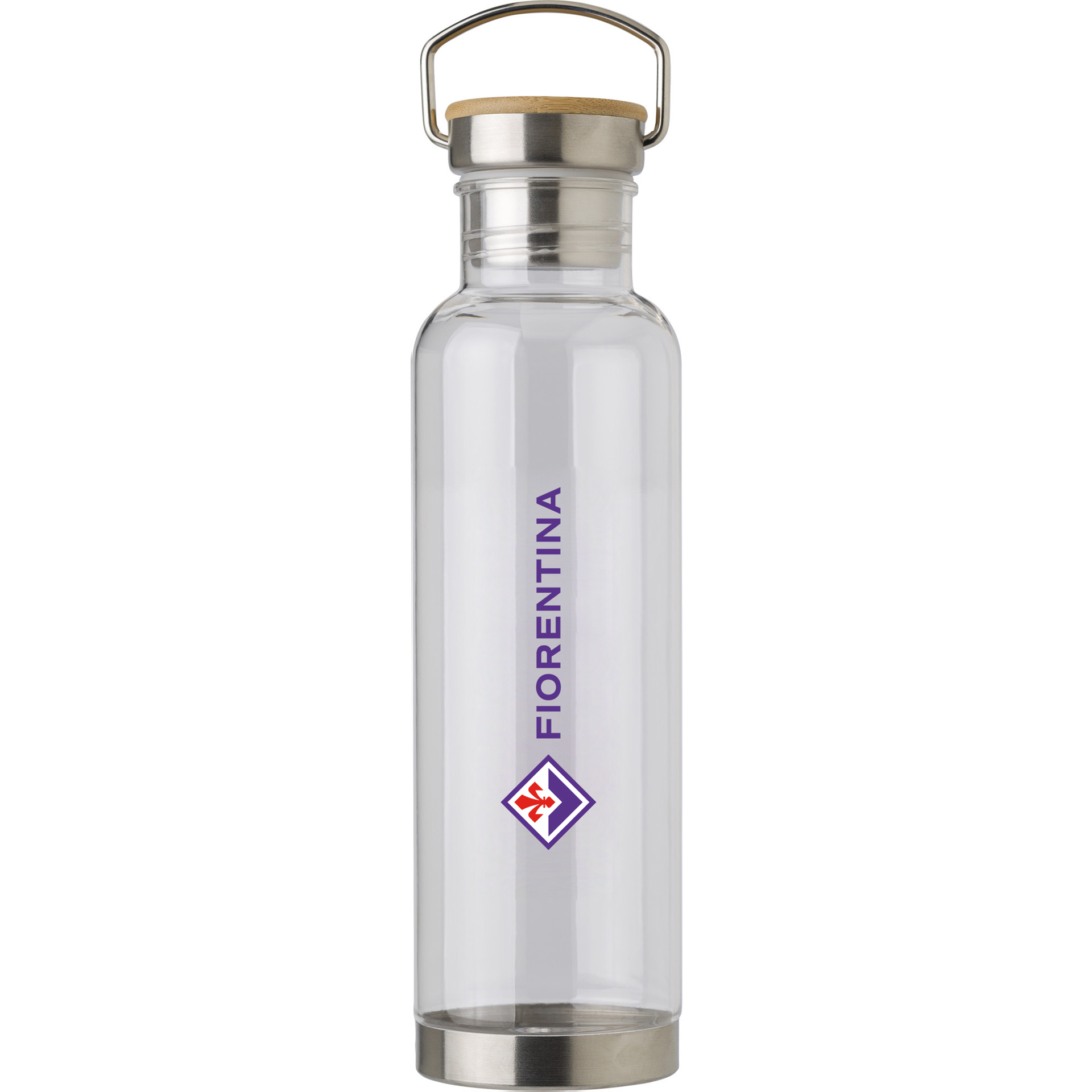BORRACCIA IN TRITAN FONDO E TAPPO IN ACCIAIO INOX 800 ML LOGO FIORENTINA